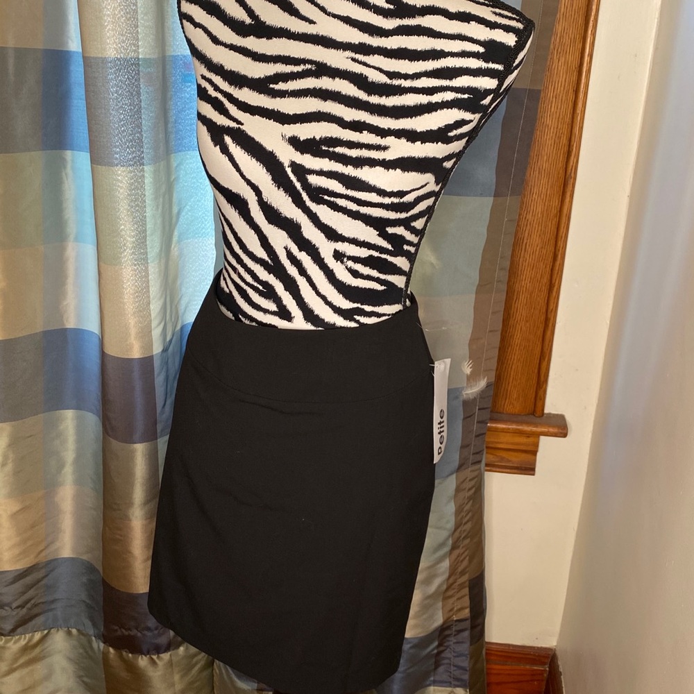 Ellen Tracy black pencil skirt size 14p
